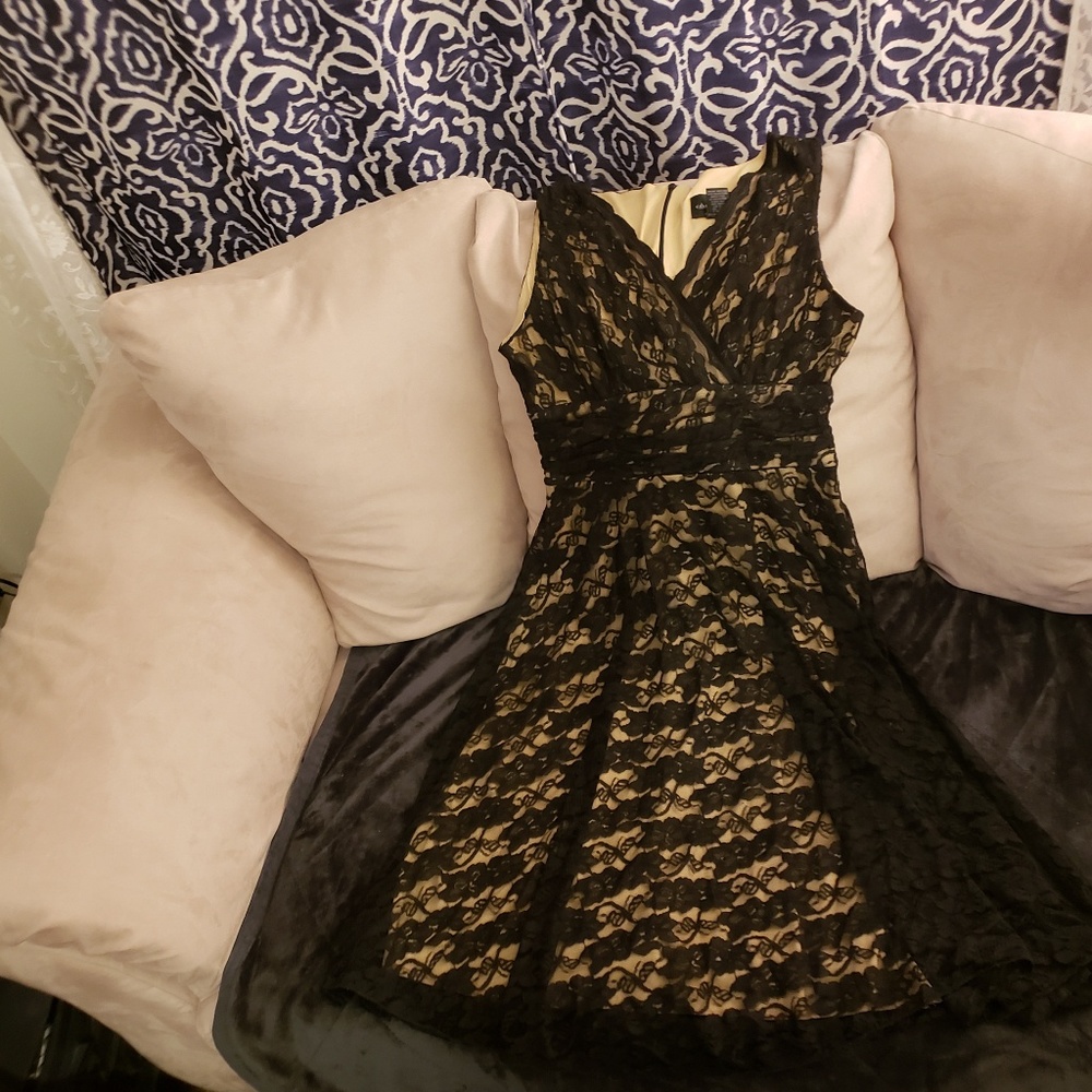Connected lace Dress